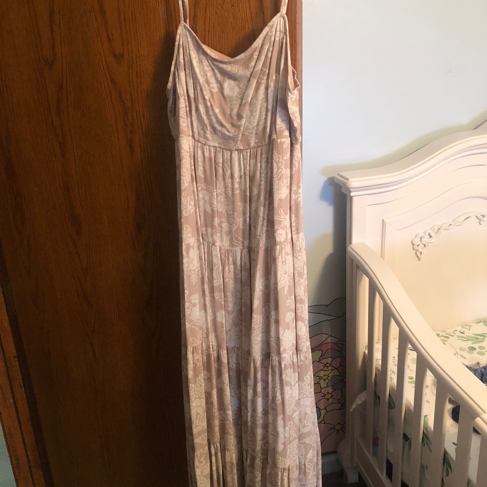 Pink Blush Maternity Dress